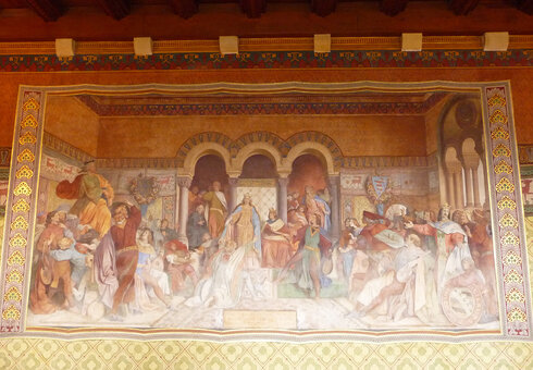 Der Sängerkrieg auf der Wartburg