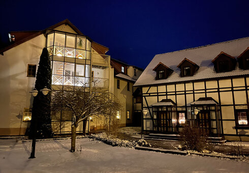 Hotel Der Distelhof, Winteransicht