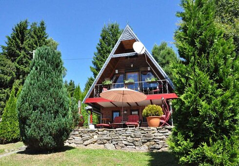 Ferienhaus Alwin im Sommer