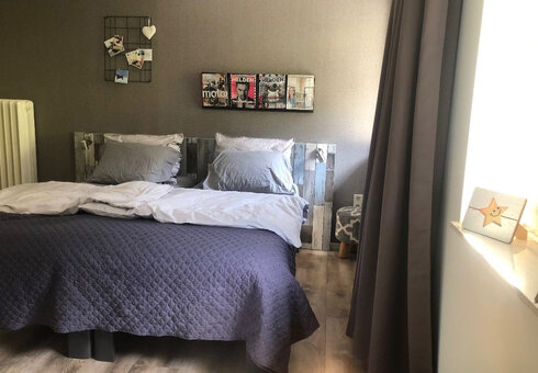 Blick in ein Gästezimmer