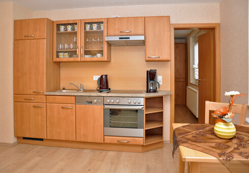 Ferienwohnung Maiglöckchen (Küchenbereich)
