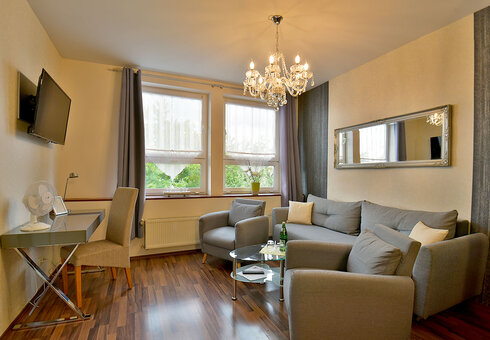 Blick in eine Suite