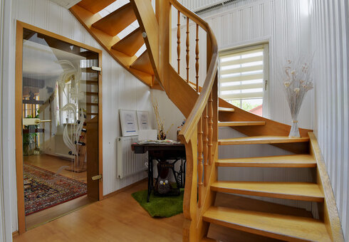 Treppe im Ferienhaus
