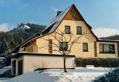 Ferienwohnung Bergblick, Winter