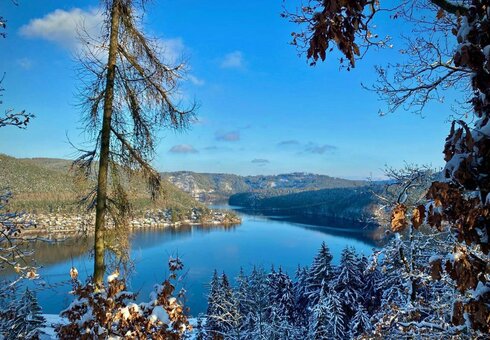 Stausee Hohenwarte