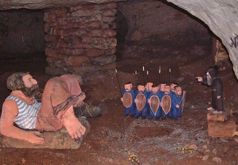 Sandstein -und Märchenhöhle in Walldorf