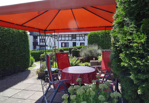 Auf der Terrasse
