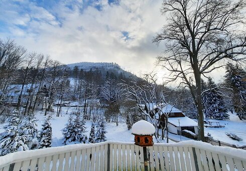 Ausblick im Winter