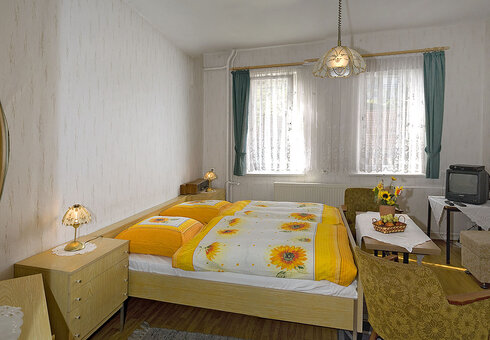 Einblick in ein Zimmer
