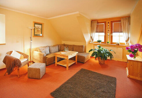 Blick in ein Appartement