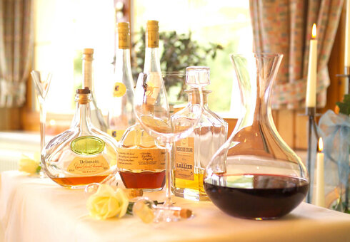Charmante Detaills im Restaurant