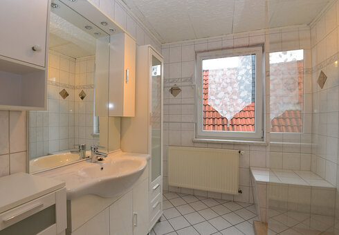 Badezimmer mit Dusche