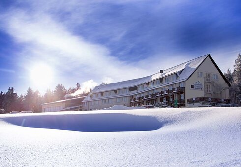 Sporthotel Oberhof im Winter