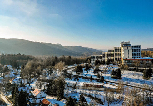 Berghotel Friedrichroda im Winter