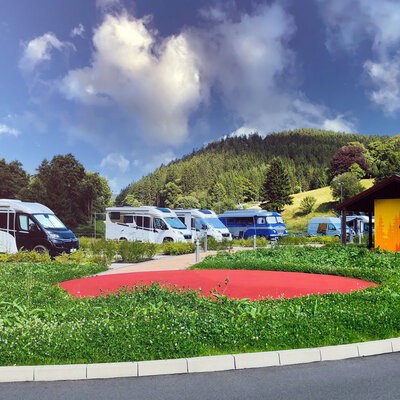 Caravanstellplatz im Schneidmühlengrund