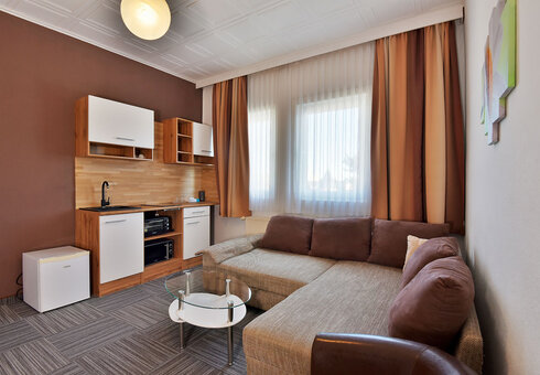 Blick in ein Appartement