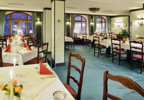 Blick in den Frühstücksraum