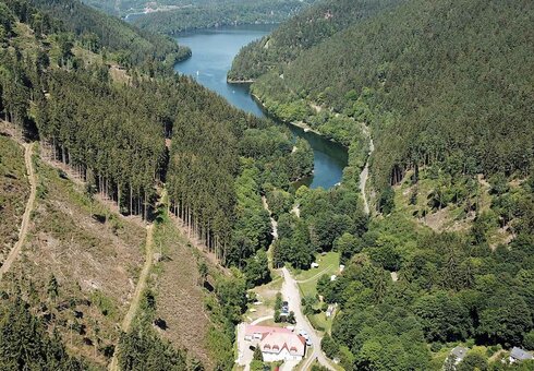 Am Hohenwartestausee