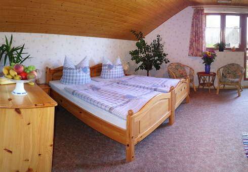 Einblick in ein Zimmer