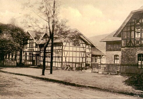 historische Ansicht des Hauses