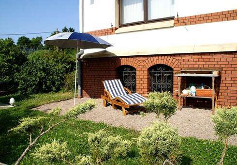 Sitzecke im Garten