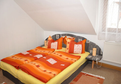 Blick in ein Gästezimmer