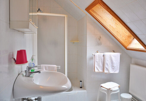 Blick in ein Gästezimmer