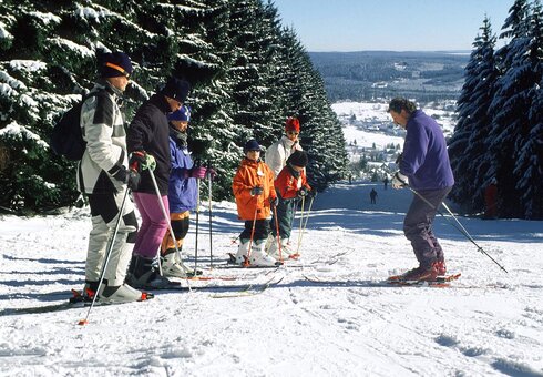 Am Lift in Schmiedefeld
