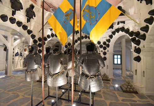 Rüstkammer im Zeughaus Schwarzburg