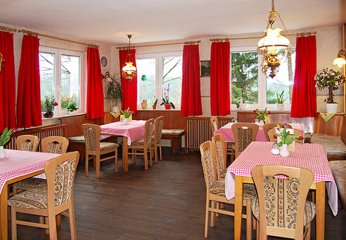 Blick in die Gaststube