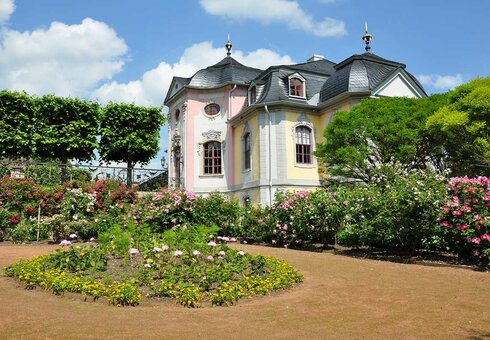 Garten am Rokokoschloss