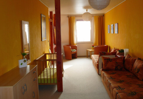 Blick in die Ferienwohnung