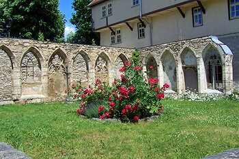 Baureste des Kreuzganges im Augustinerkloster