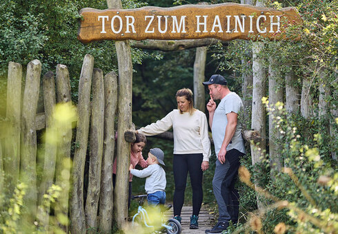 Feensteig-Tor zum Hainich