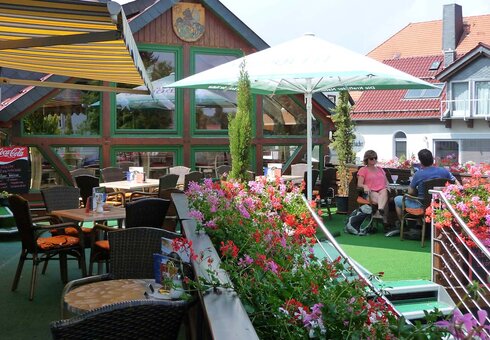 Terrassenbereich