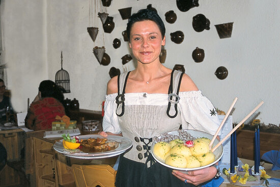 Arrangement Vier Jahreszeiten