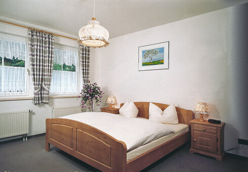 Blick in ein Hotelzimmer