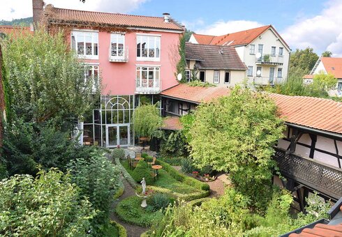 Innenhof vom Hotel Ernestiner Hof