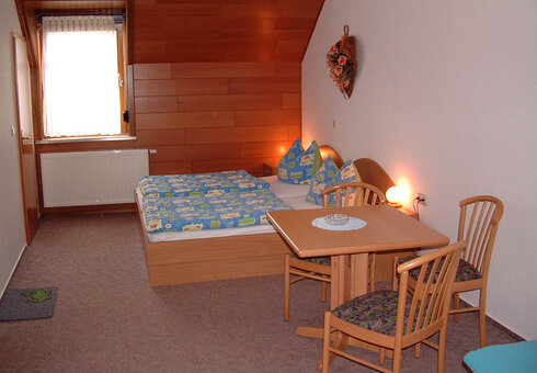 Einblick in ein Gästezimmer