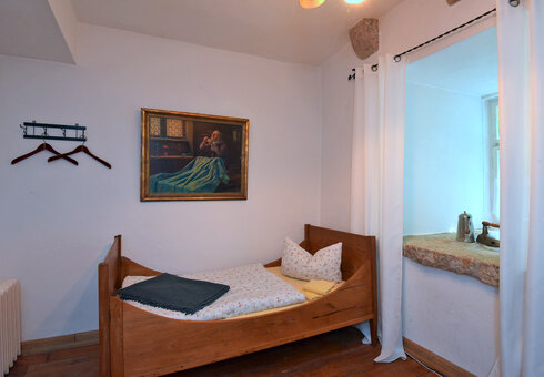 Blick in ein Gästezimmer