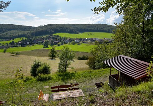 Grillplatz mit Schutzhütte 