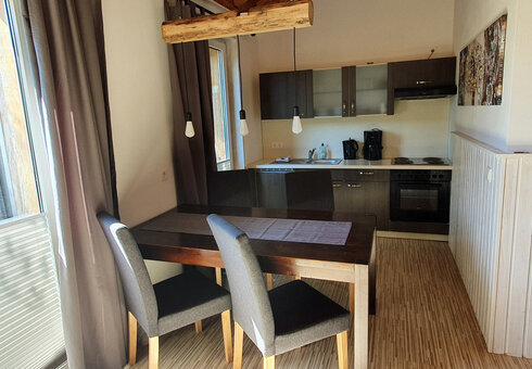 Blick in ein Ferienhaus