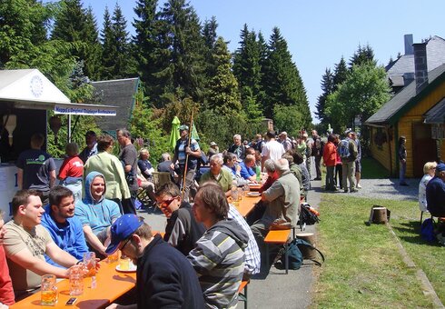 Fröhliches Beisammensein