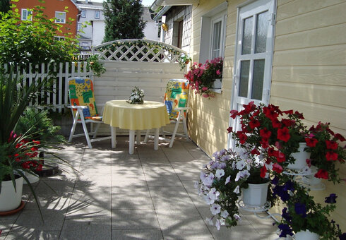 Terrasse Ferienhaus
