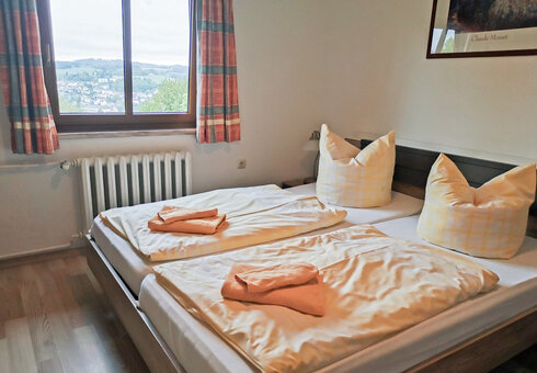Blick in ein Doppelzimmer Standard