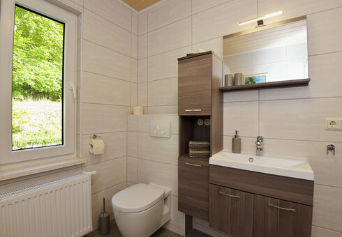 WC im Badezimmer