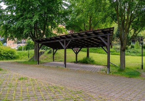 Carport für Bikes
