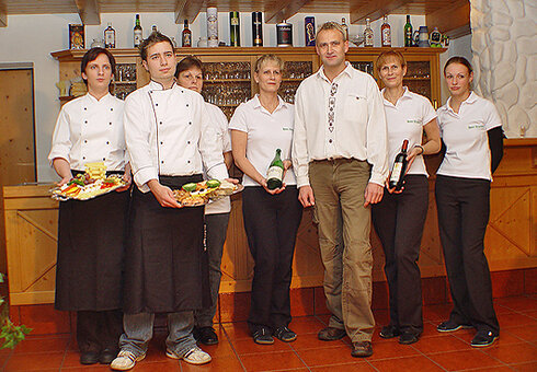 Das Team vom Hotel Am Kleeberg