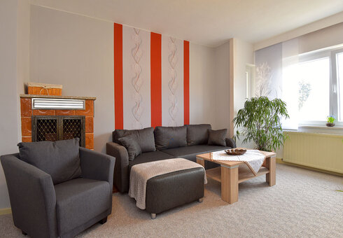 Wohnzimmer mit Couch