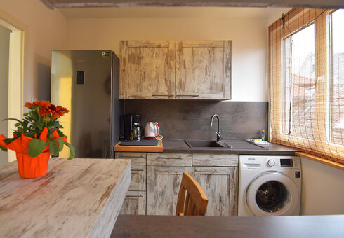 Beispiel Ferienwohnung (Küche)
